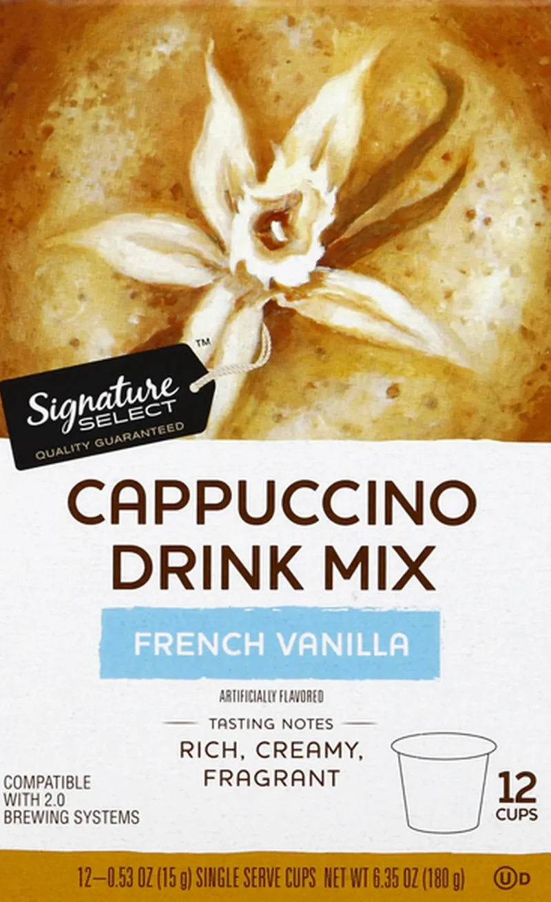 Image of Signature Select French Vanilla Cappuccino K-cups (12 CT)