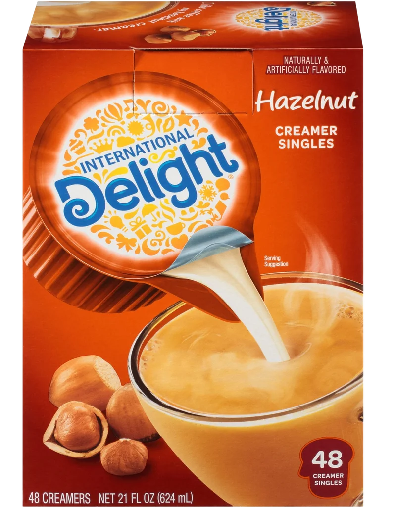 Image of International Delight Hazelnut Coffee Creamer Singles (48 CT)