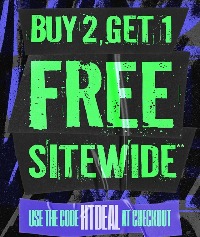 Hours Left. Buy 2 Get 1 Free Sitewide. Use The Code discount code At Checkout. Shop Now