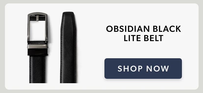 Shop Obsidian Black Lite Belt