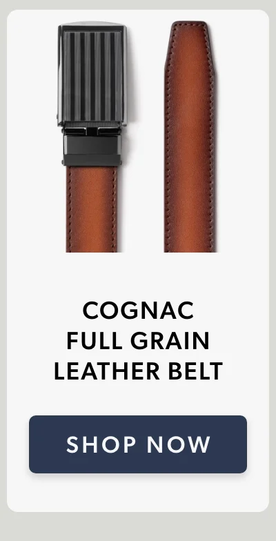 Shop Cognac Full Grain Belt