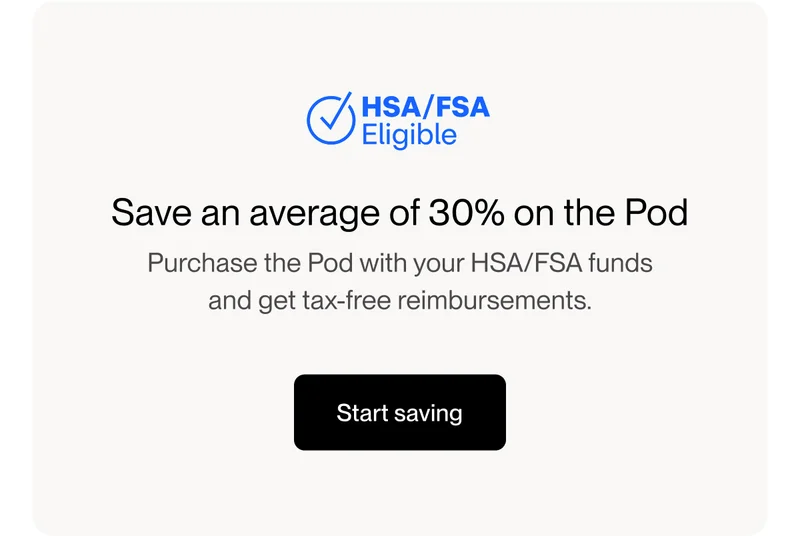 Save an average of 30% on the Pod