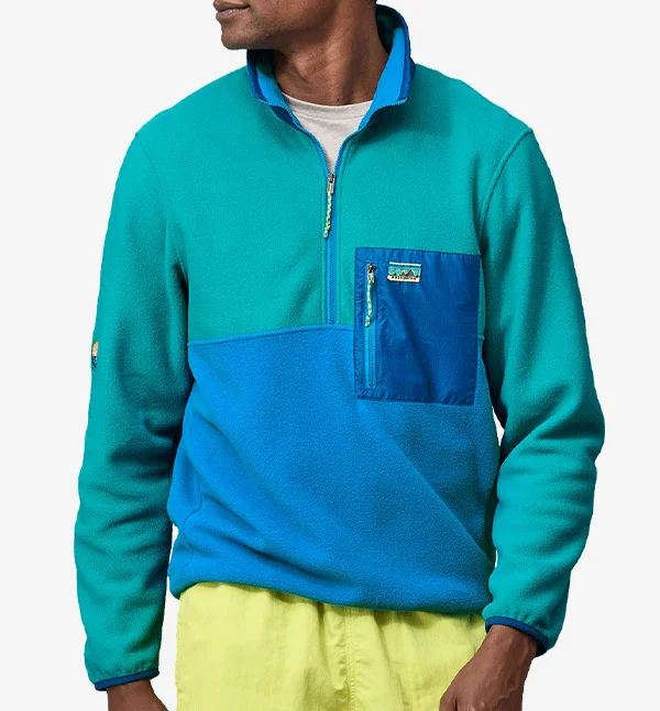 Men’s Microdini Half-Zip Fleece Pullover