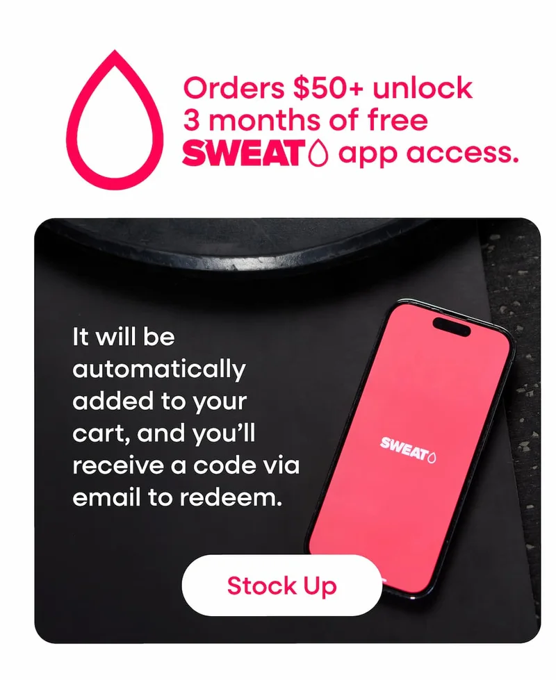 Unlock 3 months of Free SWEAT APP