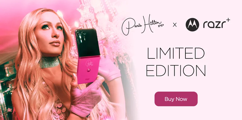 Paris Hilton & motorola razr+ limited edition Buy Now