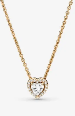 Sparkling Heart Collier Necklace Sparkling Heart Collier Necklace
