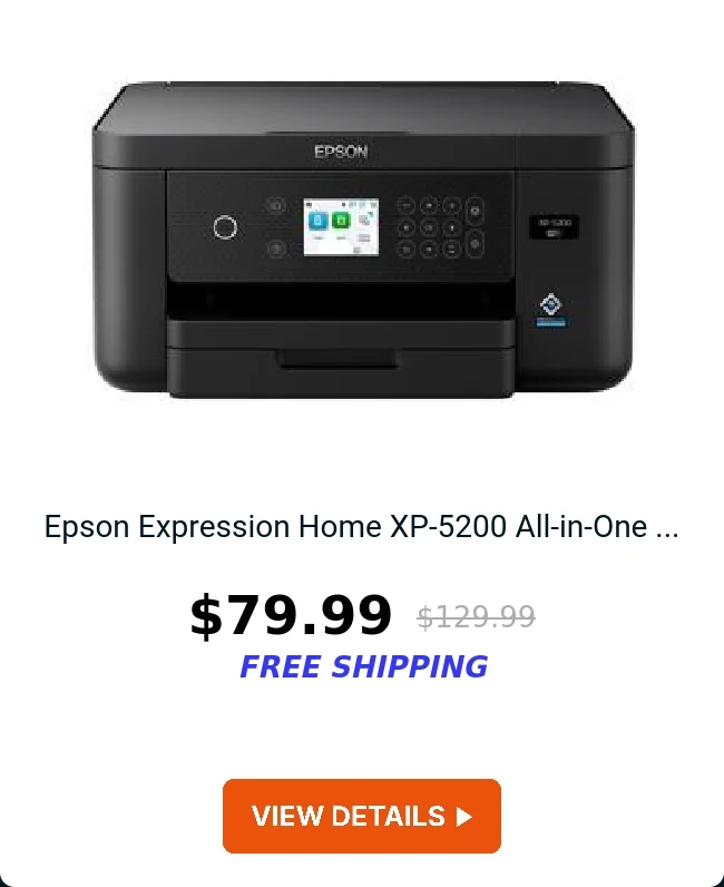 Epson Expression Home XP-5200 All-in-One ...