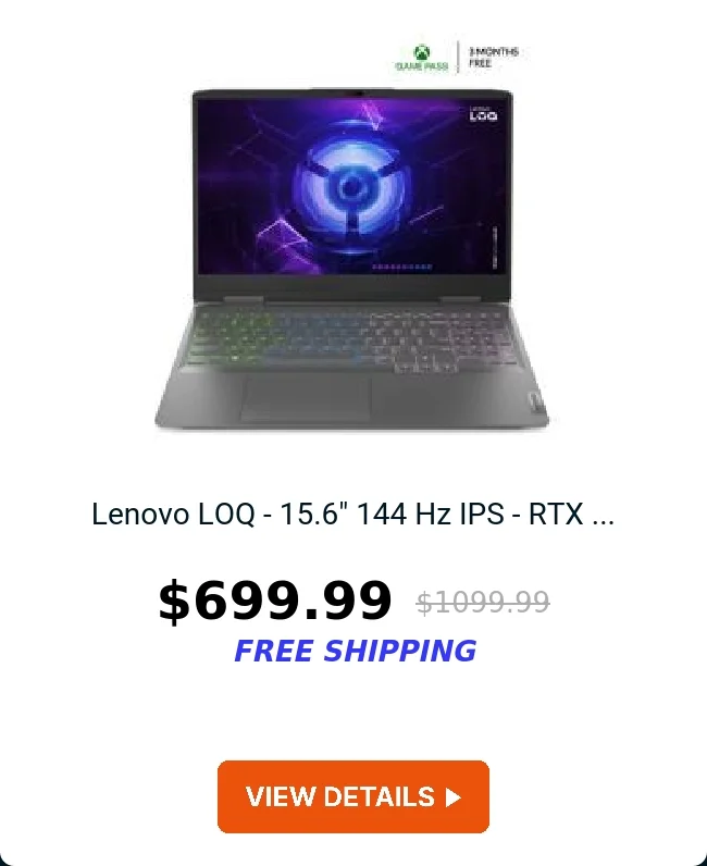Lenovo LOQ - 15.6