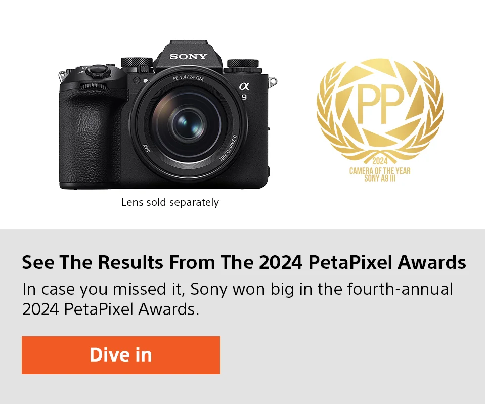 See the results from the 2024 PetaPixel Awards | In case you missed it, Sony won big in the fourth-annual 2024 PetaPixel Awards. | Read review