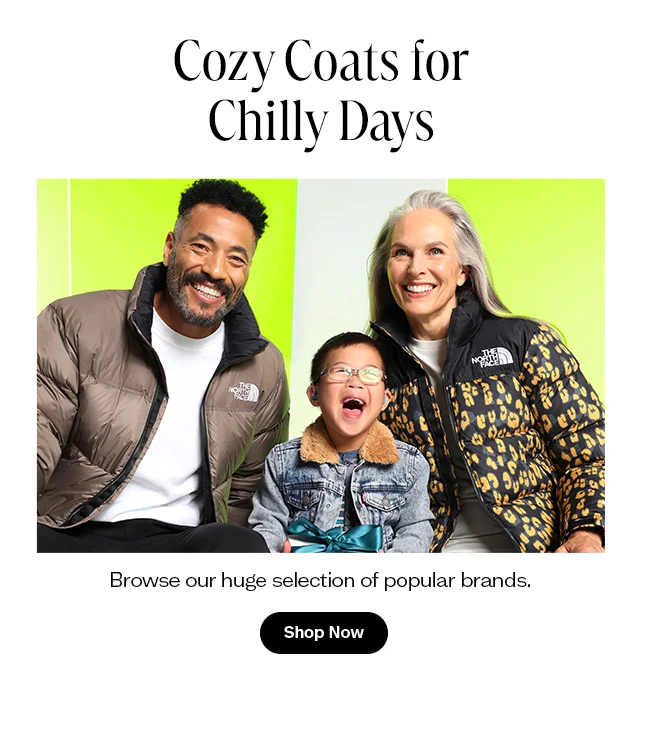 Shop Zappos' Cozy Coats Now
