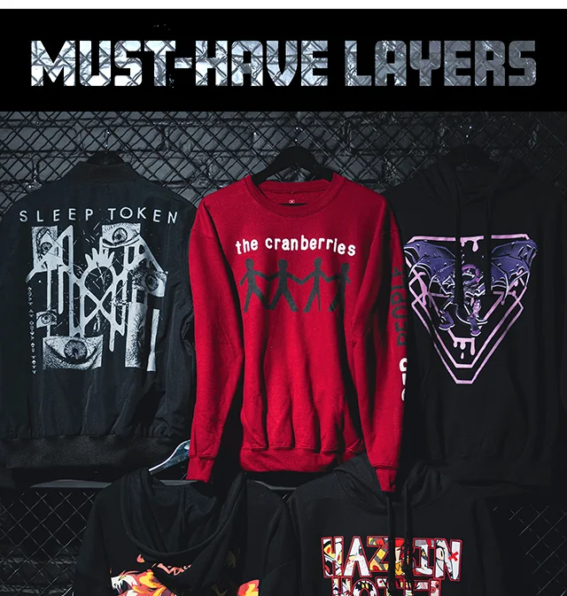 Must-have layers. Shop Hoodies and Sweaters