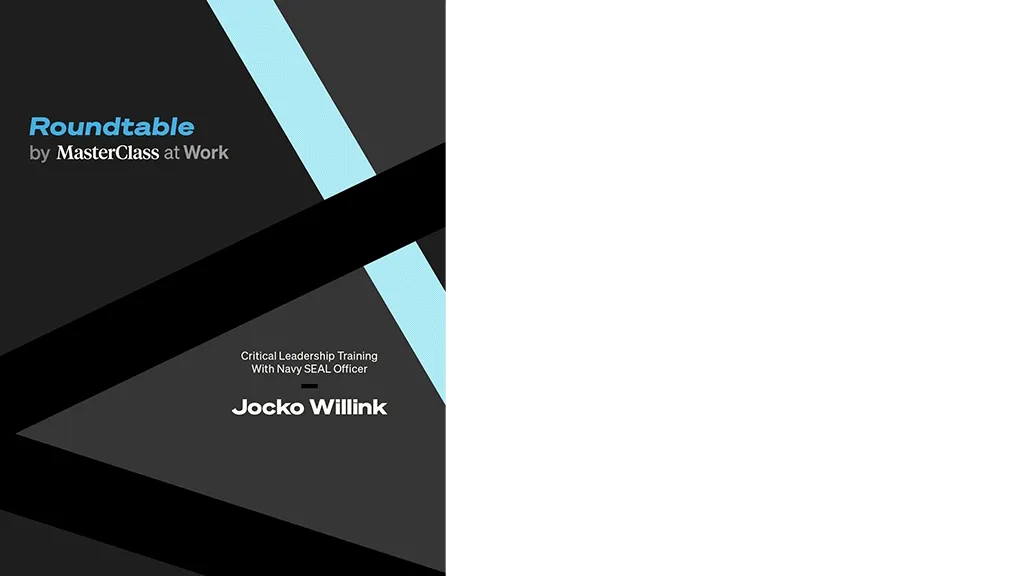 Jocko Willink Roundtable