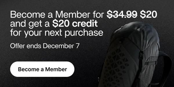 Become a Member for $20 and save $20 on your next purchase
