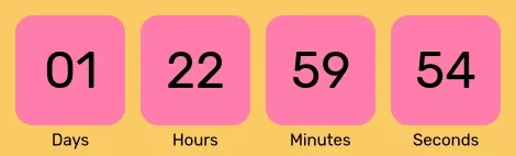 Timer from emailcountdowntimer.com