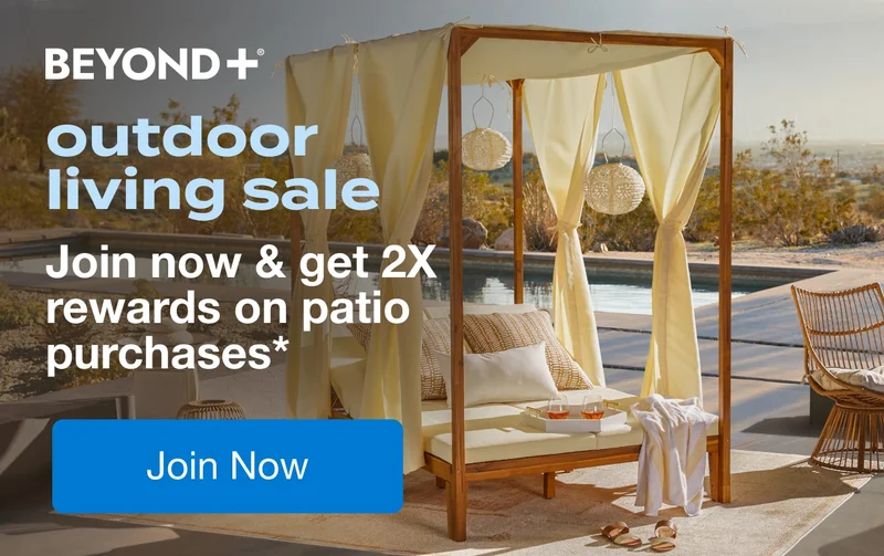 Join Now for 2x Rewards on Patio Purchases