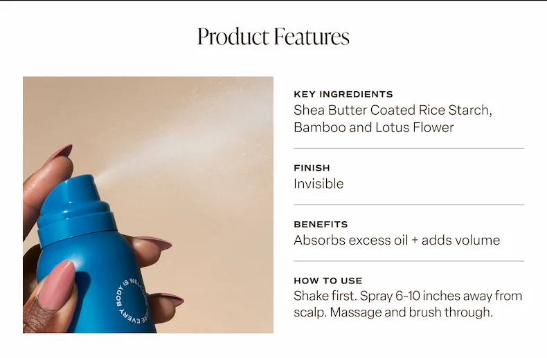 Pink Beach Dry Shampoo