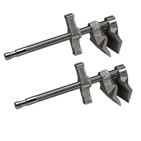Matthews Matthellini Clamp with 6" End Jaw Configuration, Silver, 2-Pack