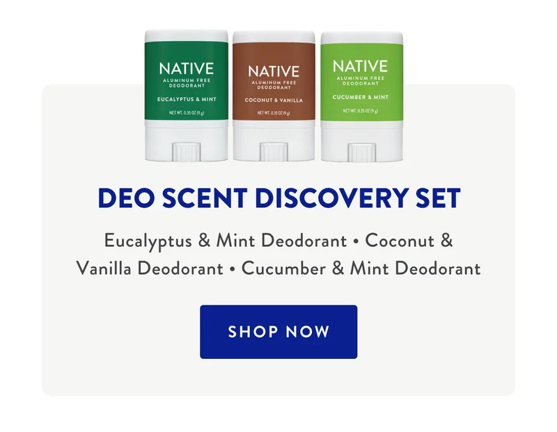 DEO SCENT DISCOVERY SET | Eucalyptus & Mint Deodorant | Coconut & Vanilla Deodorant | Cucumber & Mint Deodorant | SHOP NOW