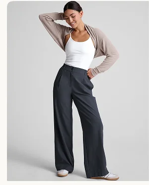Status Wide Leg Trouser in Nocturnal Navy