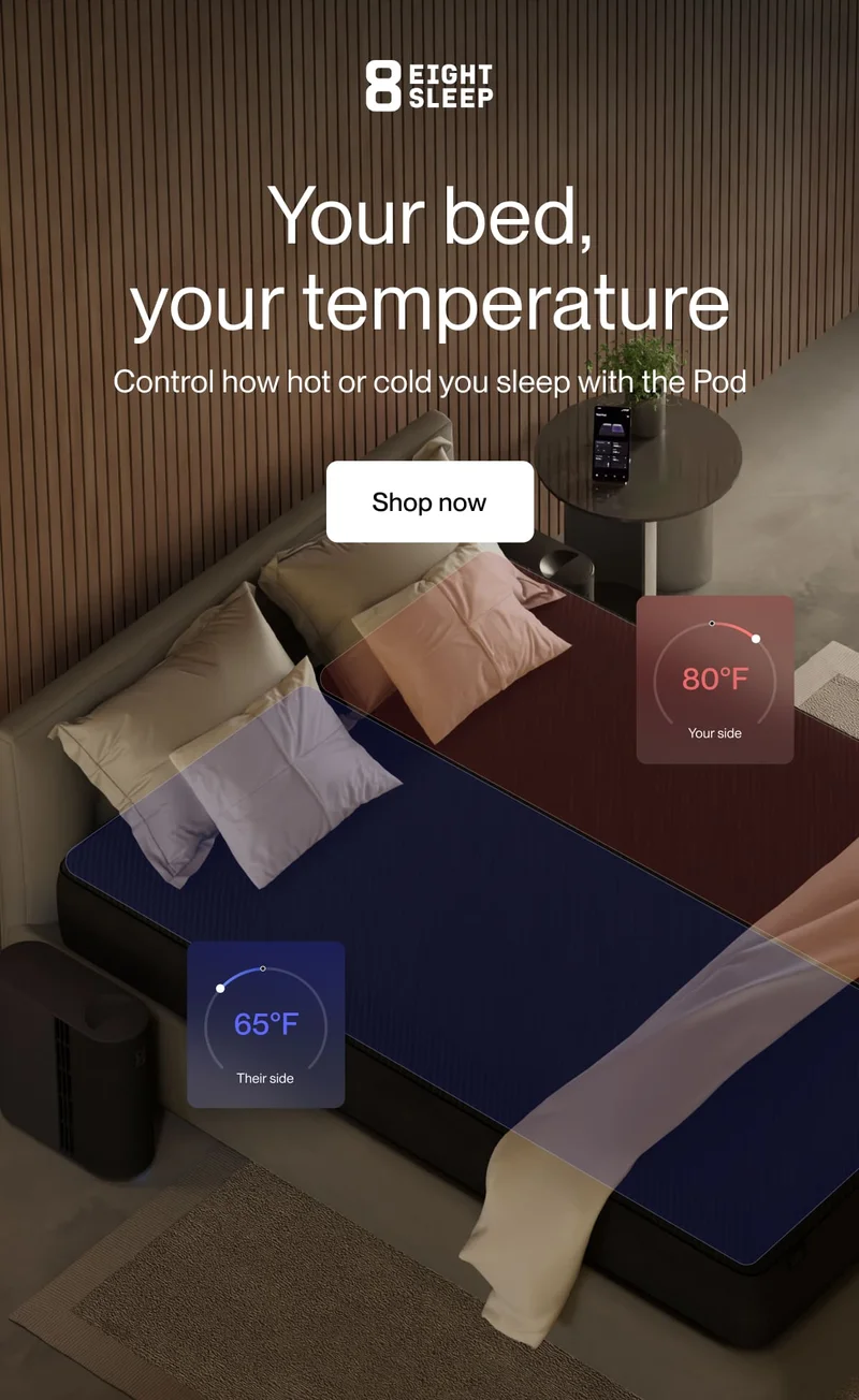 Your bed, your temperature