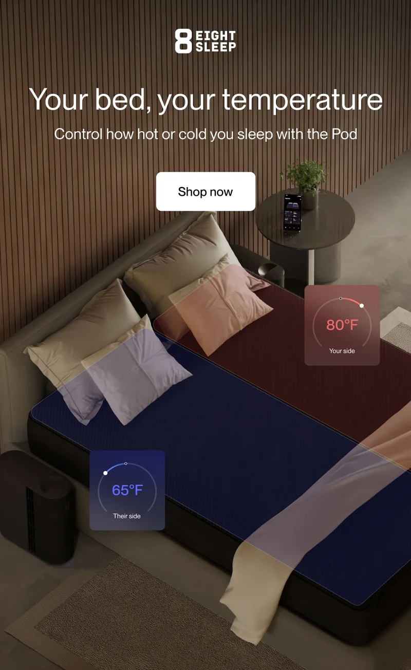 Your bed, your temperature