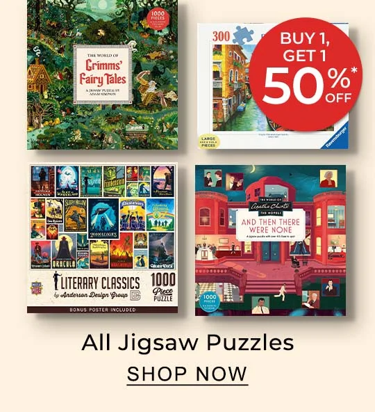 Buy 1, Get 1 50% Off* All Jigsaw Puzzles | SHOP NOW