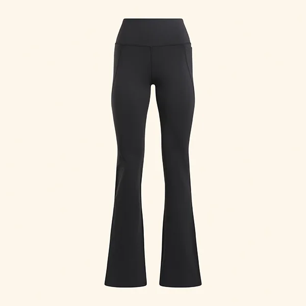 Lux High-Rise Mini-Flare Pants