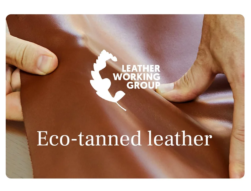 Eco-tanned leather