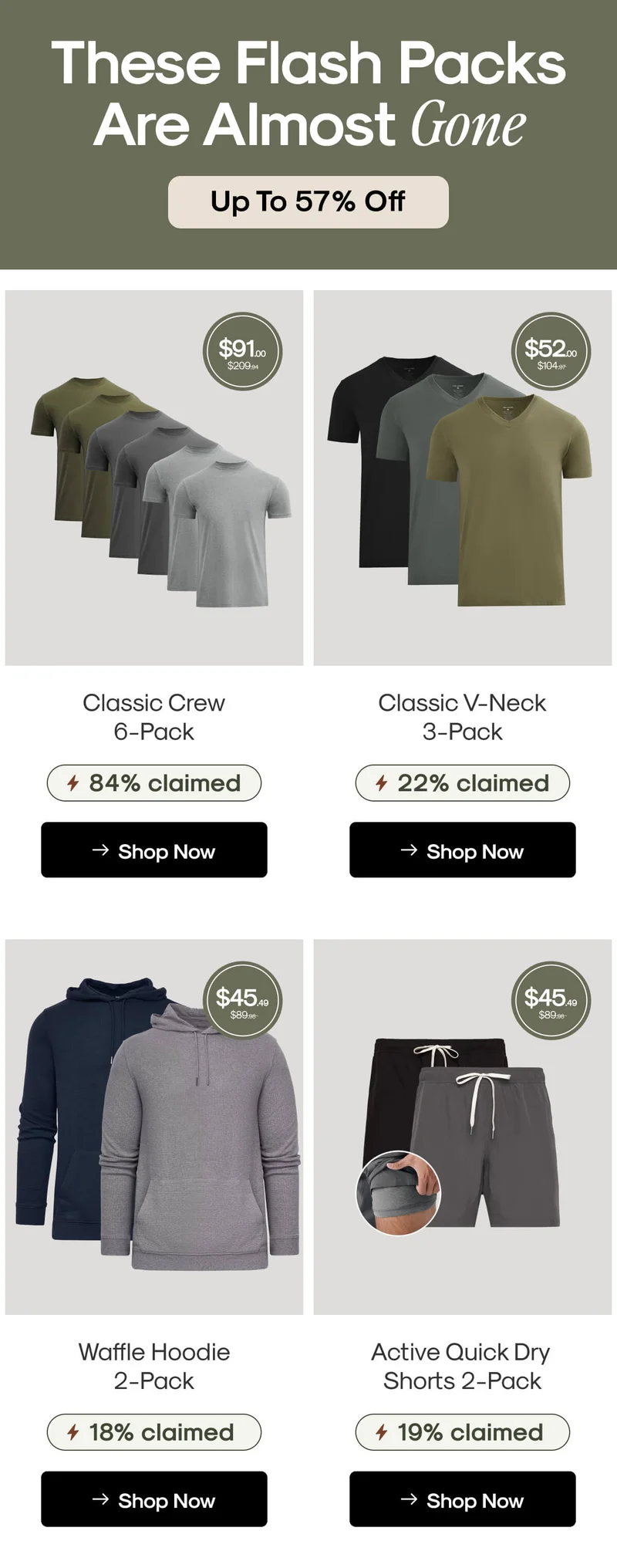 Up To 57% Off