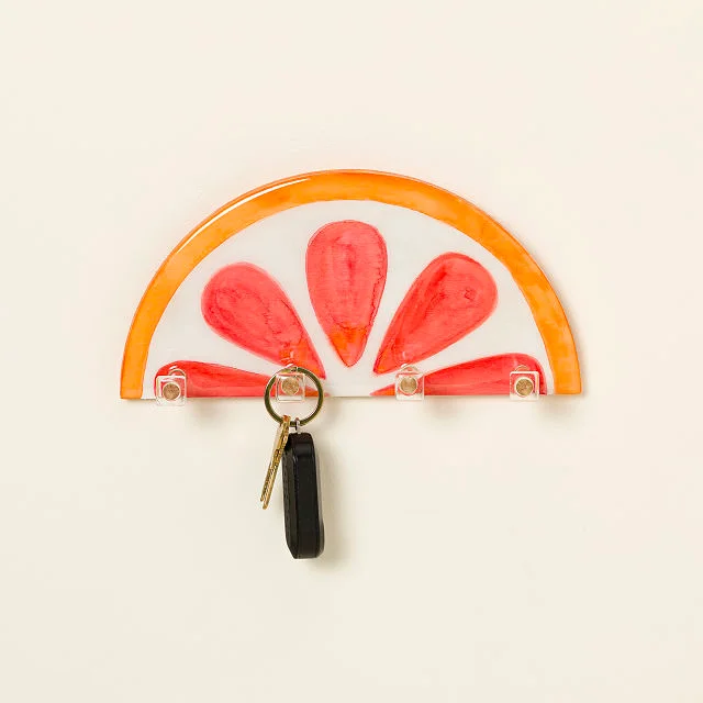Slice of Sunshine Hand Painted Key Holder