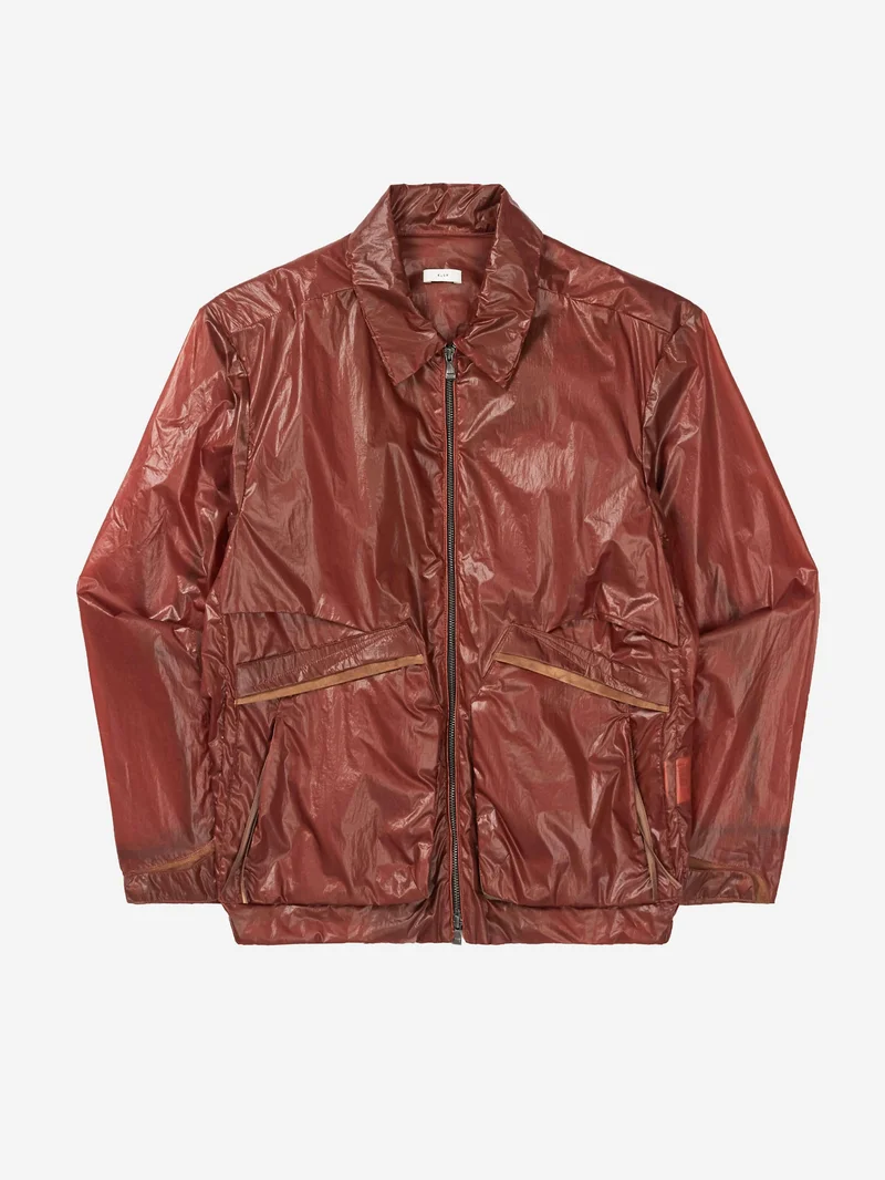 Image of XLIM Nylon Pocket Jacket - Deep Orange