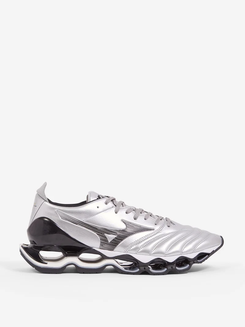 Image of Mizuno Wave Prophecy Morelia Neo - Silver/Black