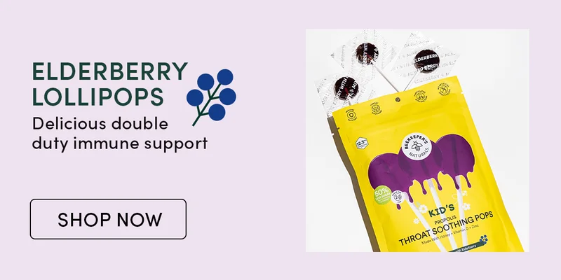 Elderberry Lollipops