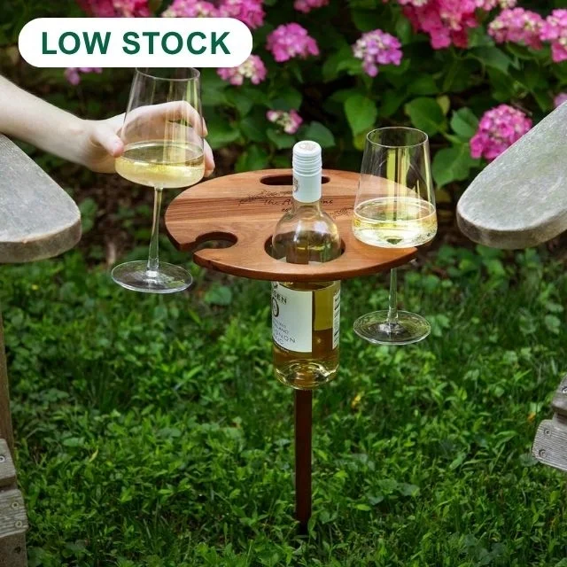 Portable Outdoor Wine Table