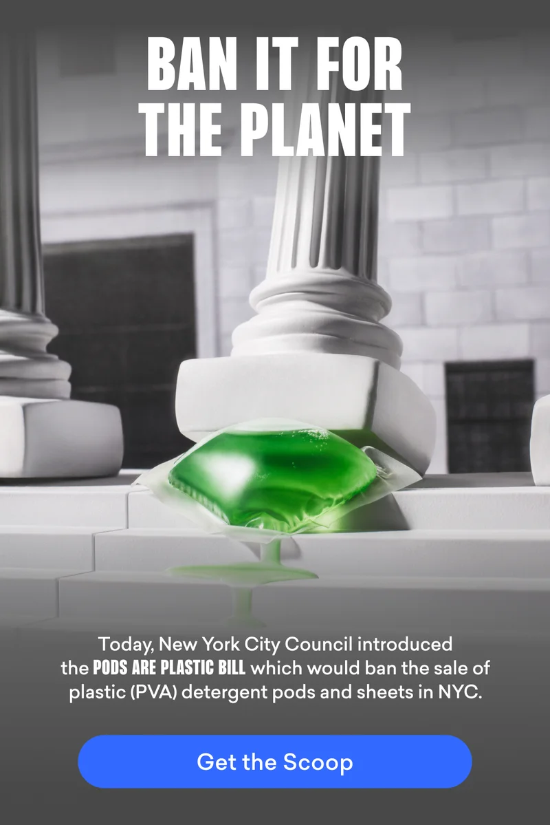 We're banning it for the planet