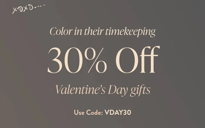 Valentines Day Sale | 30% off