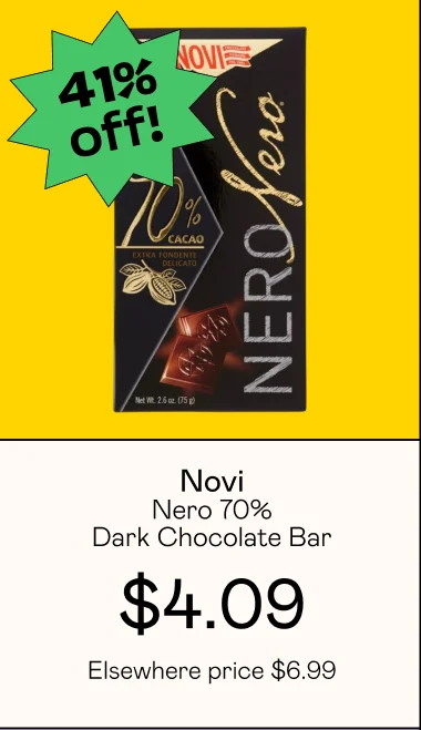 Nero 70% Dark Chocolate Bar