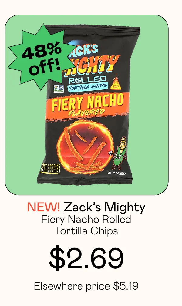 Fiery Nacho Rolled Tortilla Chips