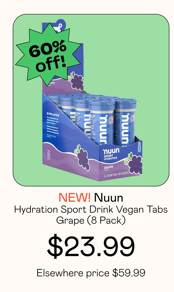 Hydration Sport Drink Vegan Tabs - Grape (8 Pack)