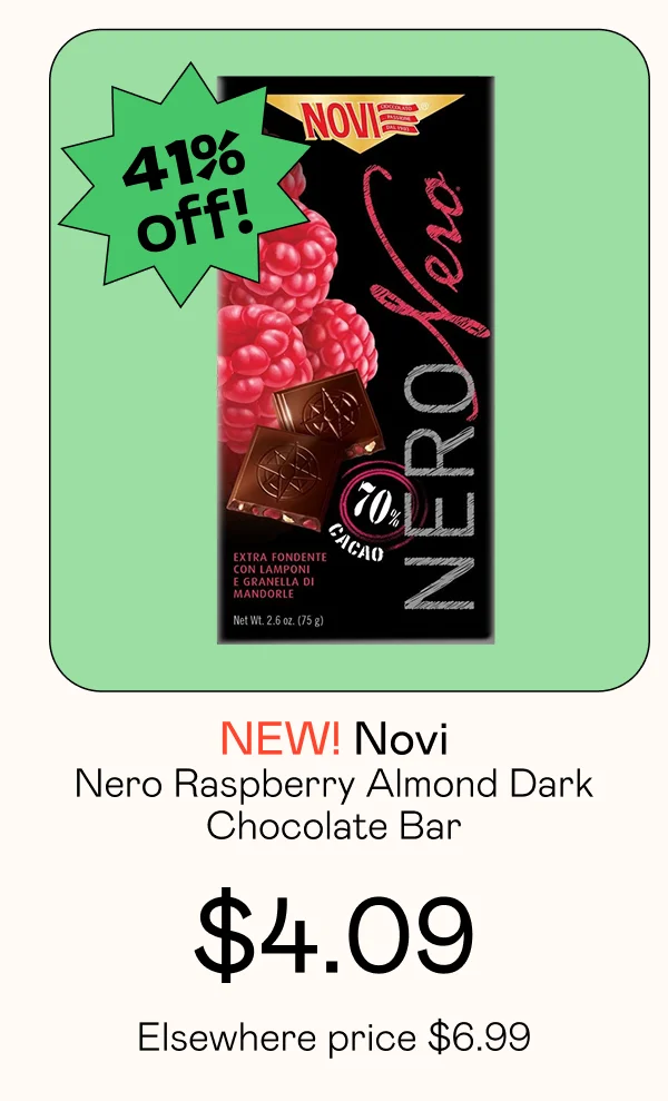 Nero Raspberry Almond Dark Chocolate Bar