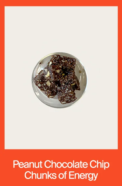Peanut Chocolate Chip, Chunks Of Energy