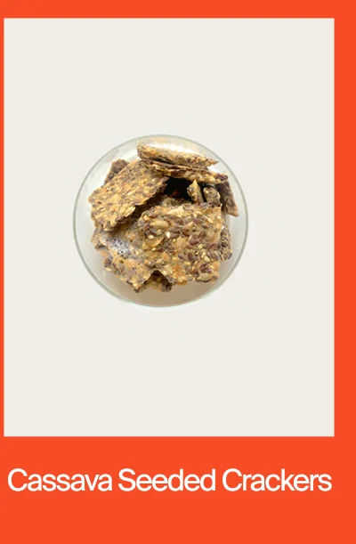 Seeded Crackers, Cassava