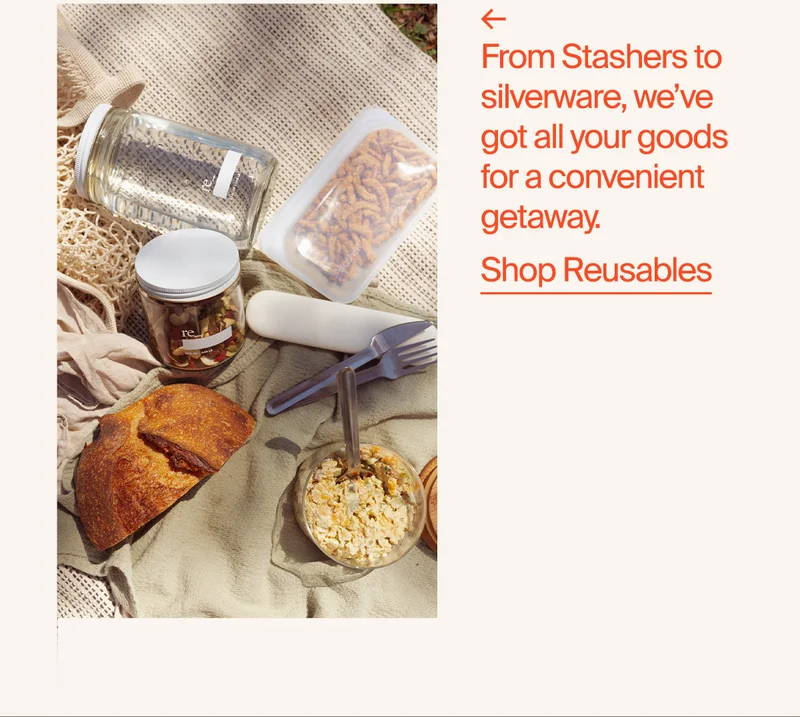 Shop reusables