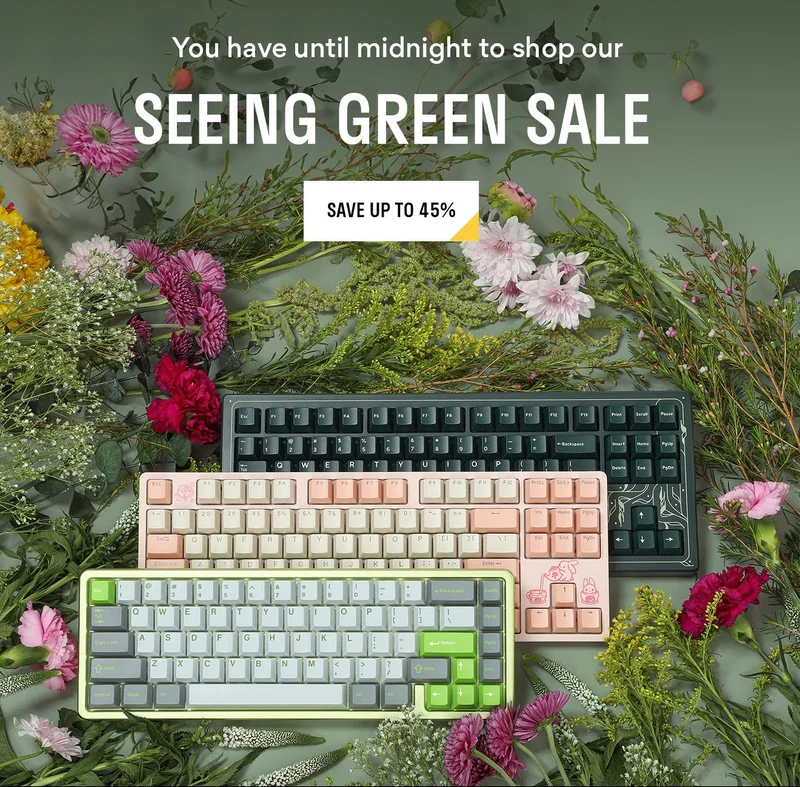 Seeing Green Sale | Save up to 45%