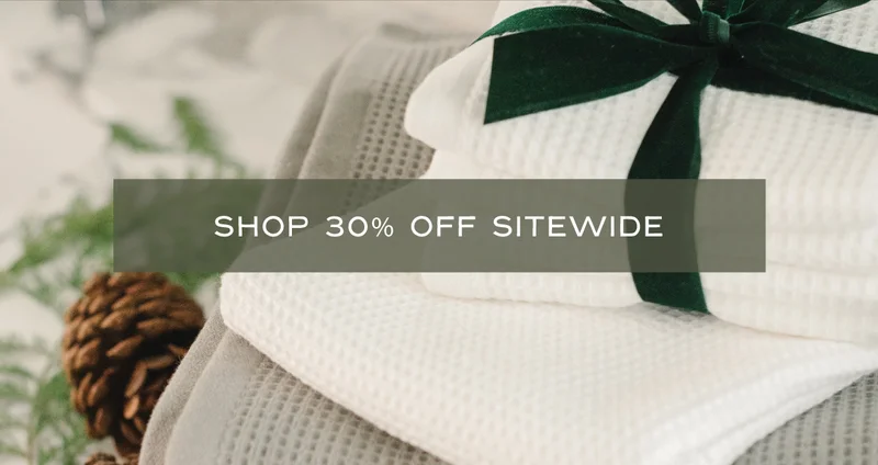 Shop 30% off sitewide