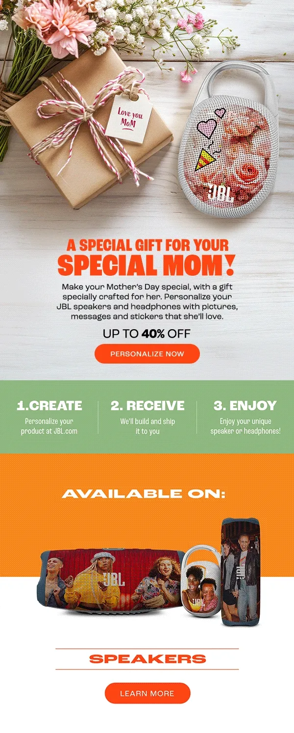 JBL Mothers Day