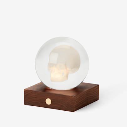 Skull Amber Crystal Light
