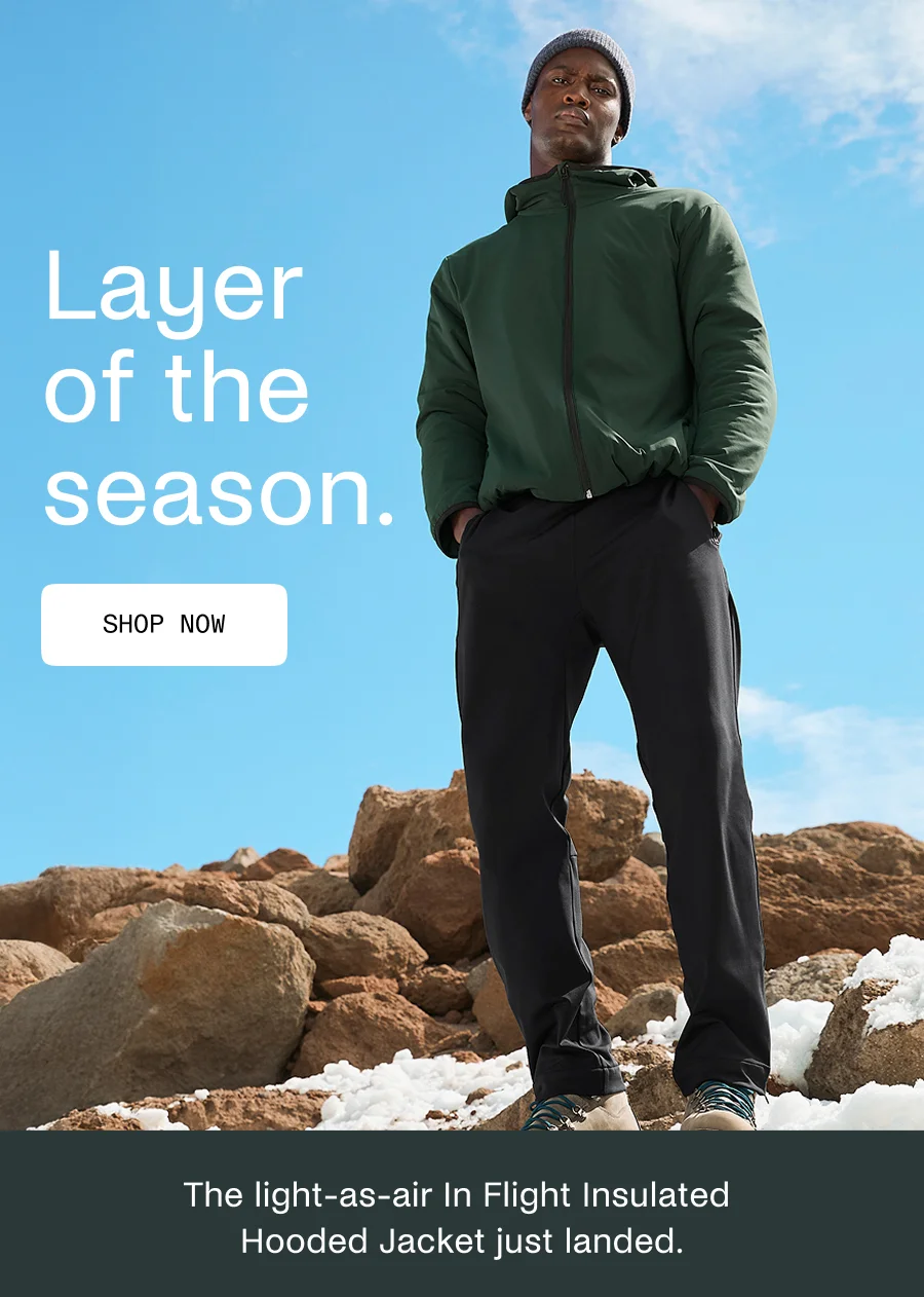 Warm and water repellent.