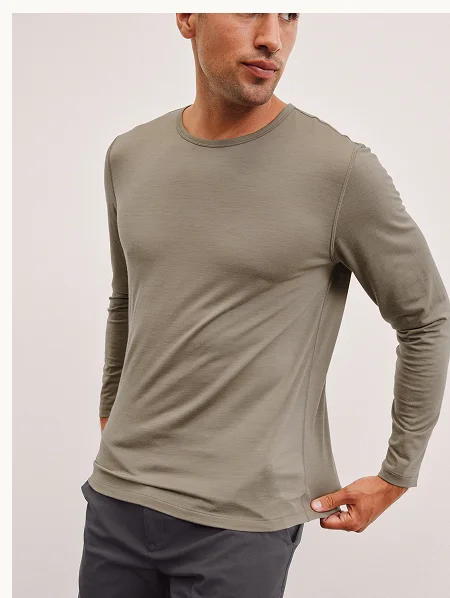Warm Wick Merino Wool Long Sleeve Crew