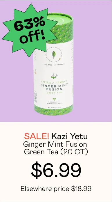 Ginger Mint Fusion Green Tea (20 CT)